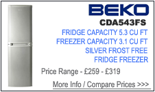 CDA543FS Beko Fridge Freezer