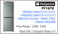 Hotpoint FF187E Fridge Freezer