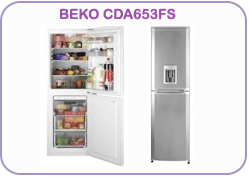 CDA653FS Beko Fridge Freezer