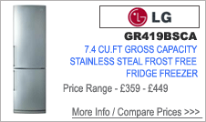 GR419BSCA LG Fridge Freezer