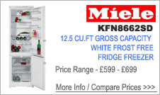 KFN8662SD Miele Fridge Freezer
