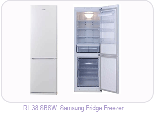 RL38SBSW Samsung Fridge Freezer 