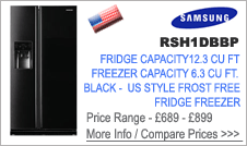 Samsung  RSH1DBBP Fridge Freezer
