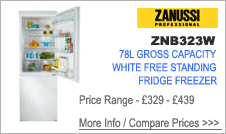 ZNB323W Zanussi Fridge Freezer